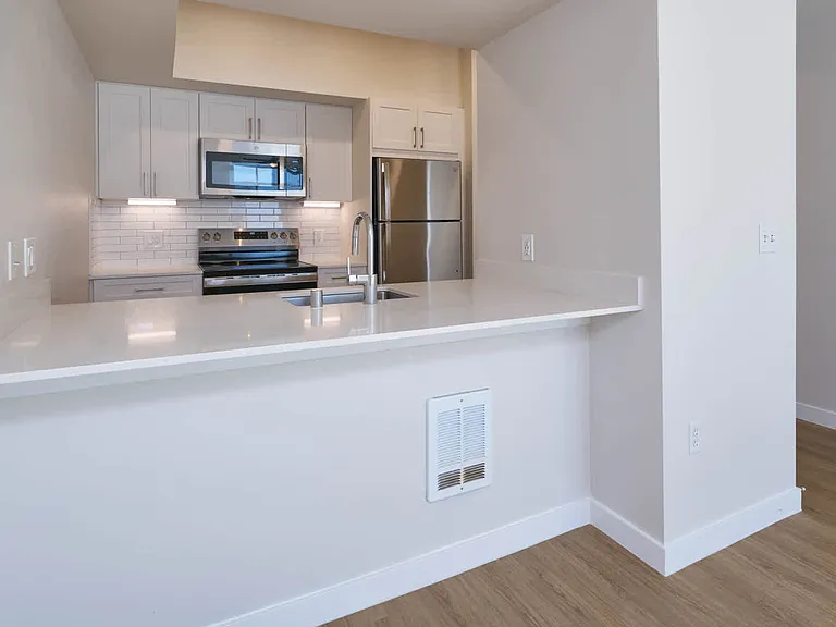 Kitchen with Stainless Steel Appliances