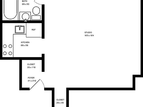 2nd image of 57 W 58th St APT 5FF