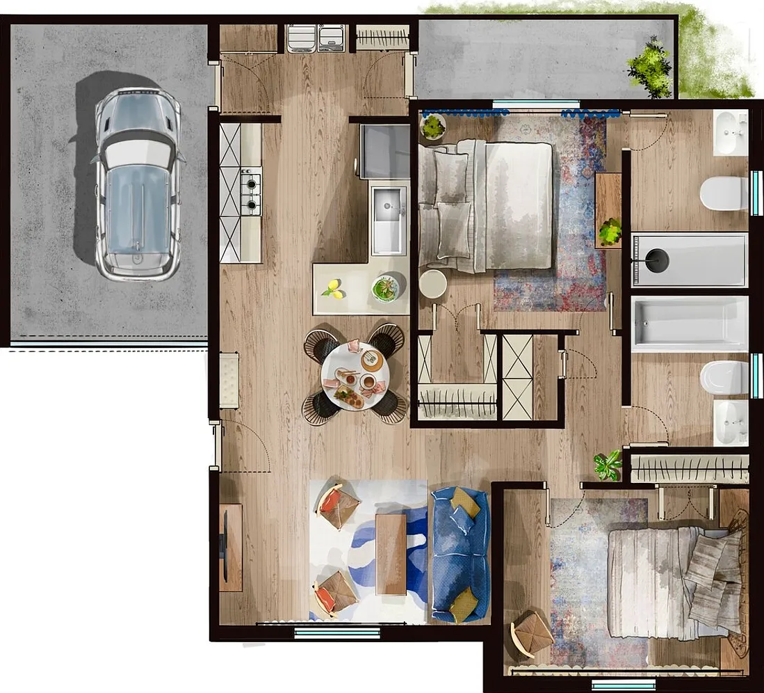 2 bed, $4,649 — Photo 2