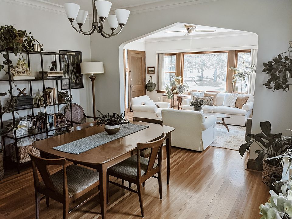 Living Room and Dining Room