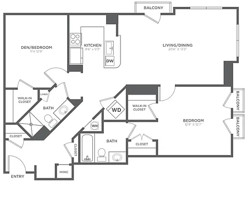 Floor plan B15