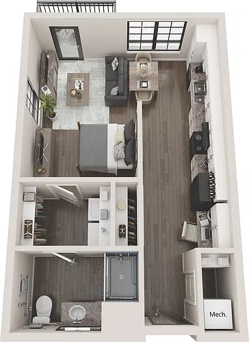 Floor plan The Morgan