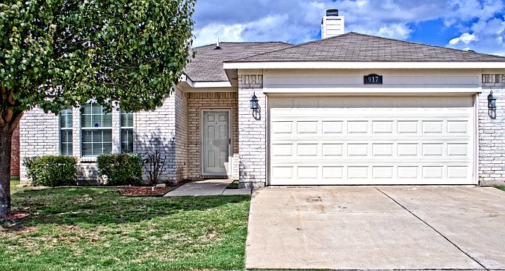 Front of home. 