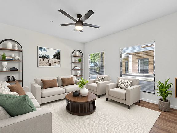 Living room. Virtually Staged.