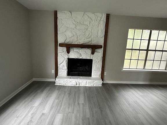 Wood Burning Fireplace