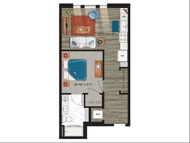 Floor plan A2NW