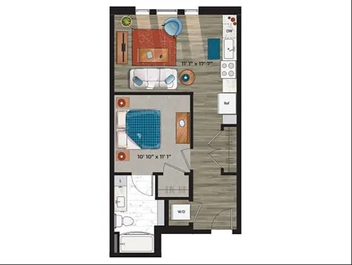 Floor plan A2NW