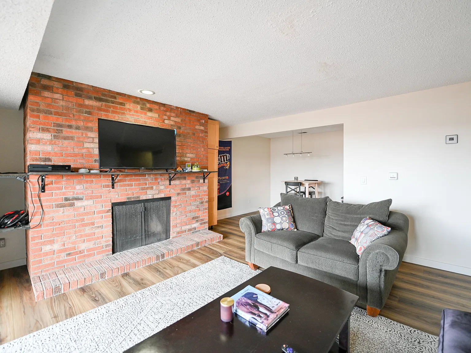 Spacious living area