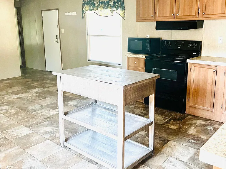 Kitchen and Living Area