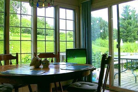 Eat in Kitchen area with views