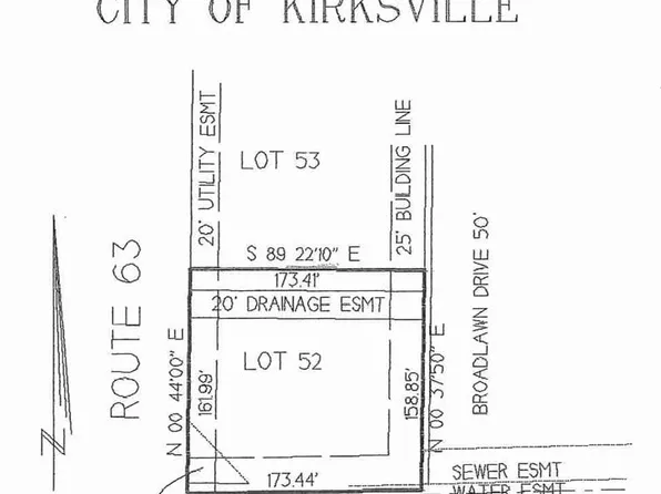 LOT 52 Broadlawn Dr, Kirksville, MO 63501