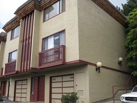 Townhouse outside