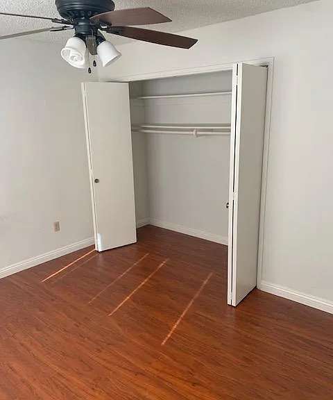 large bedroom closet