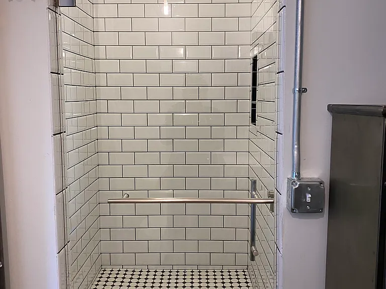 Custom walk in shower