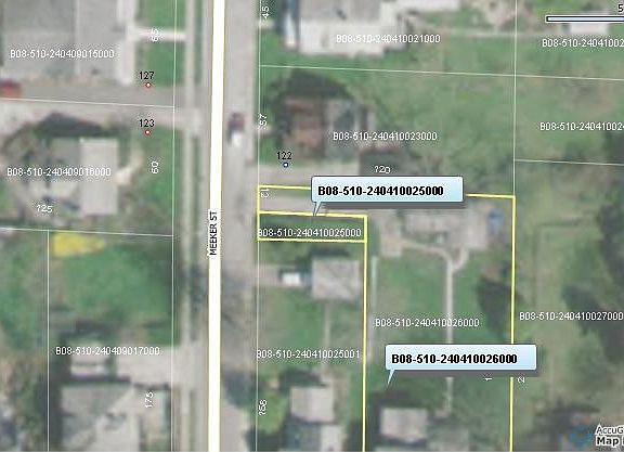 Auditor's map of parcels