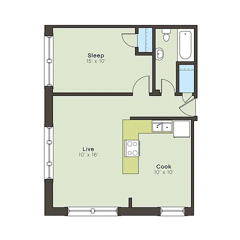 Floor plan wnd1ba