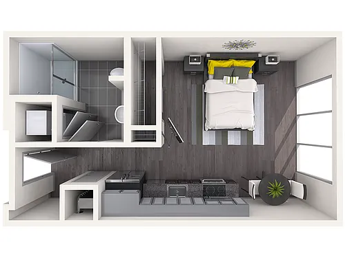 Floor plan Zip Plus