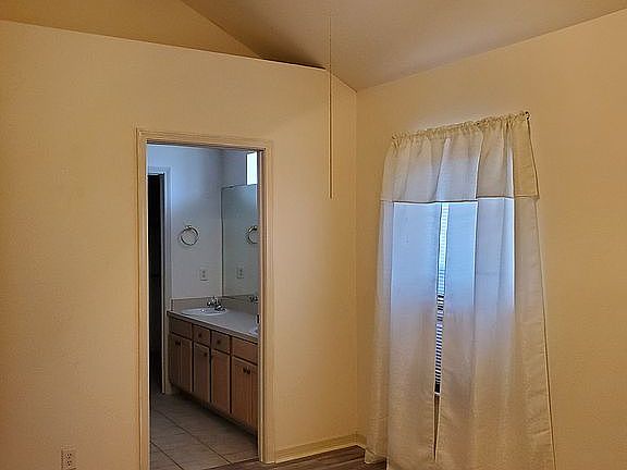Master bedroom and bath