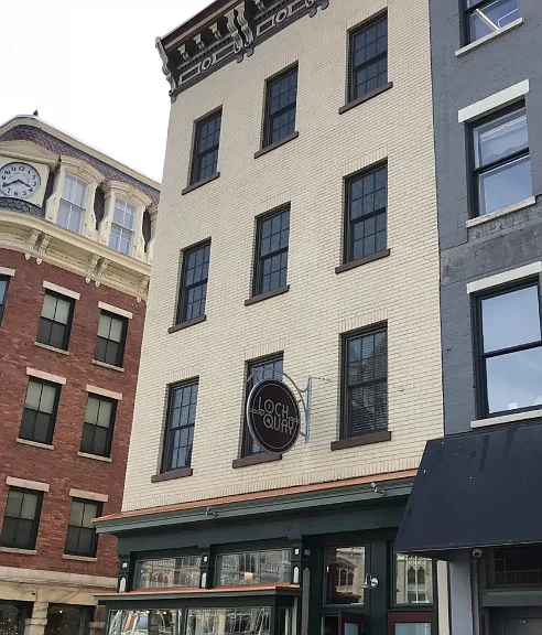 Front of building