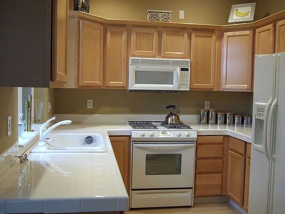 Gas stove in Kitchen