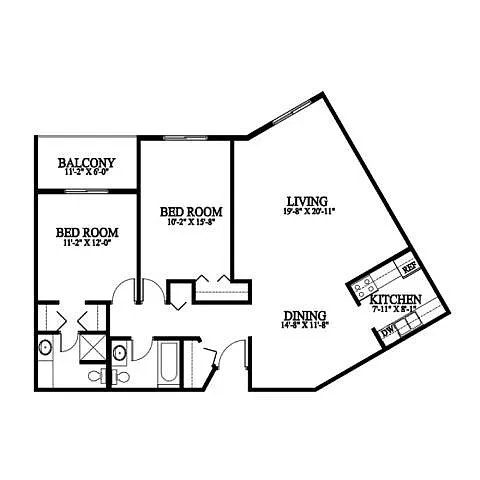 Floor plan C1
