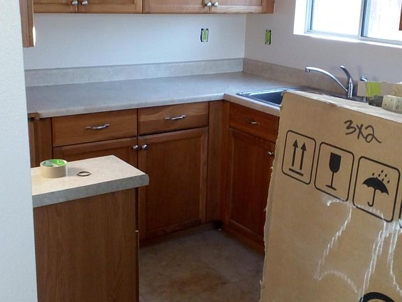Kitchen will have New lighting and LG five burner stove