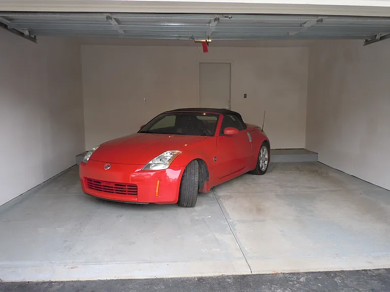 2 car garage- car not included