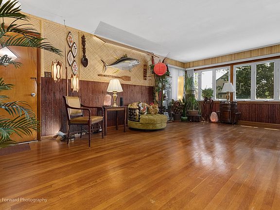 With bright and sunny windows