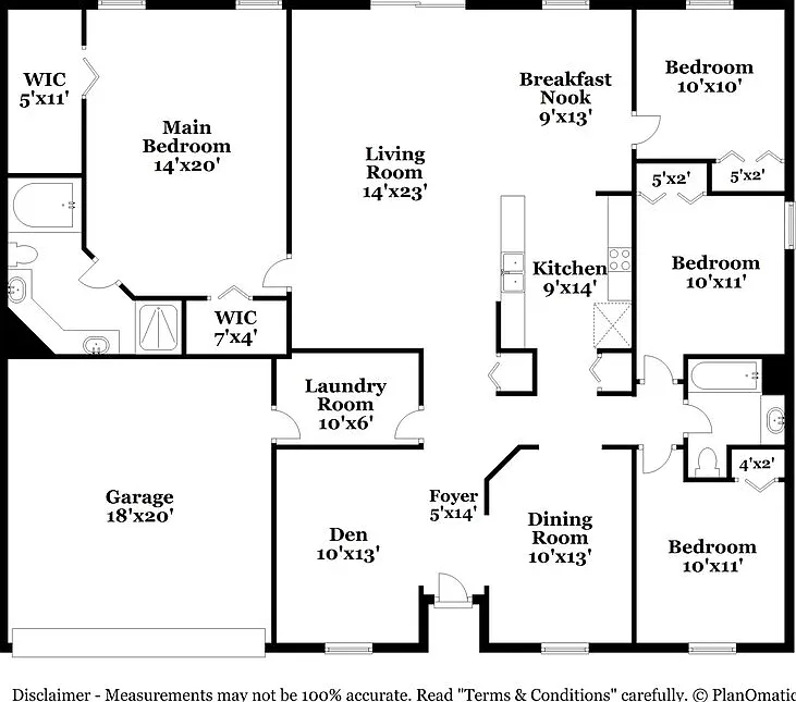 4 bed, 2.0 bath, 2038 sqft, $2,820 — Photo 2