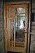 Custom art glass entry door