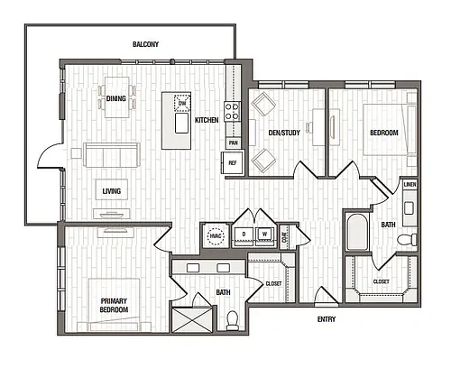 Floor plan B3