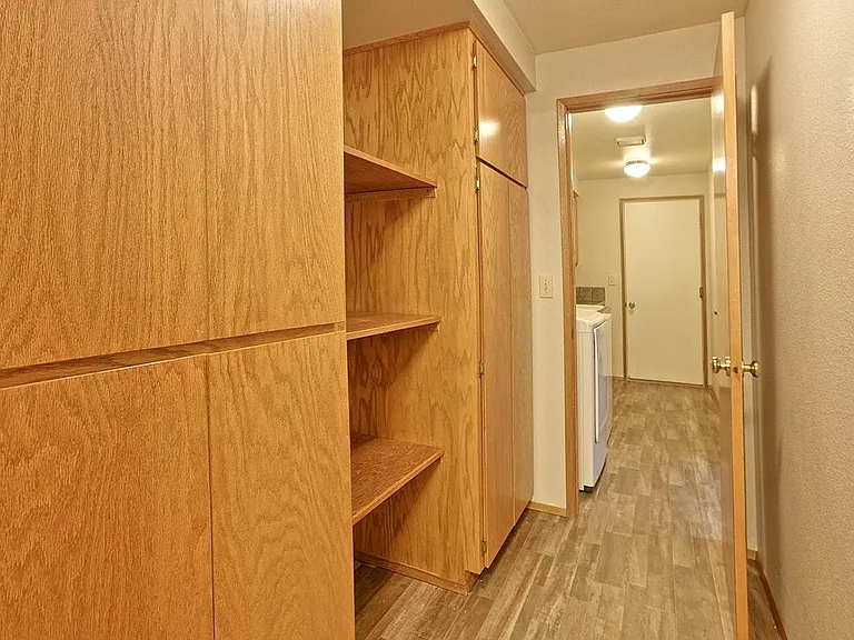 Pantry to laundry room, lots of storage