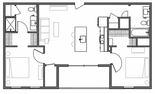 Floor plan 2C