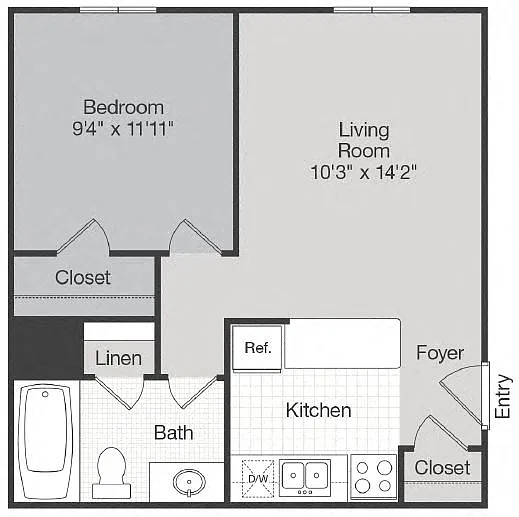 Floor plan A1