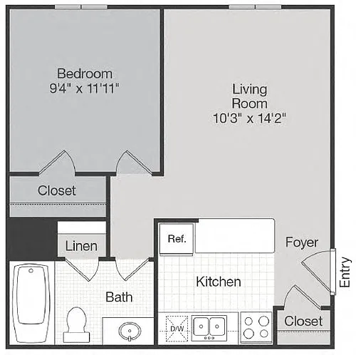 Floor plan A1