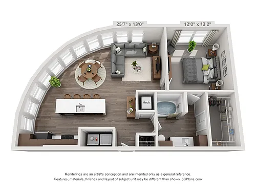 Floor plan Silver Oak 6A7