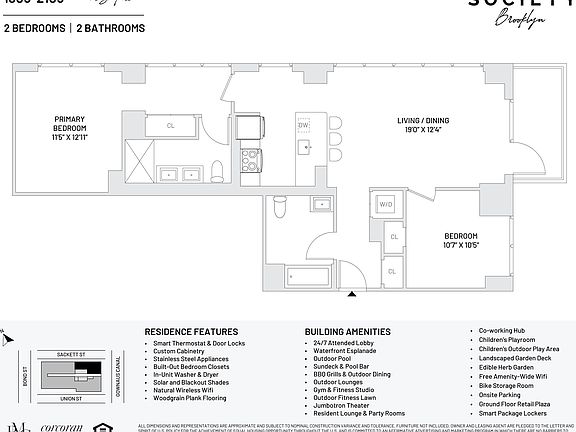 2nd image of 504 Sackett St #1805