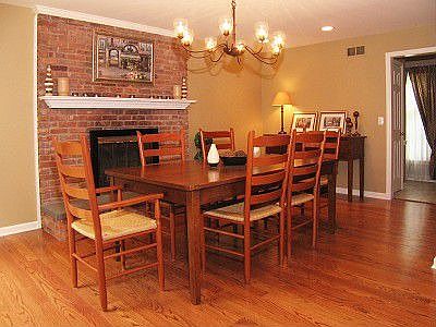 Eat in Kitchen with Fireplace