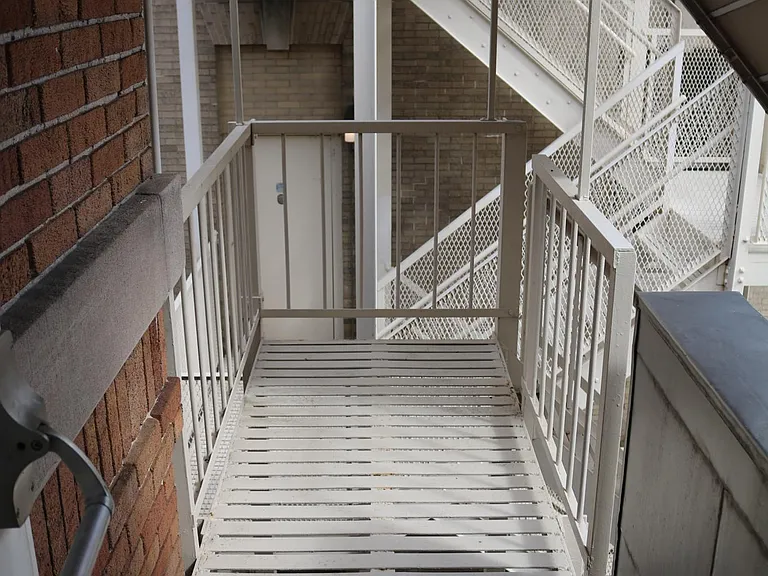 Private balcony