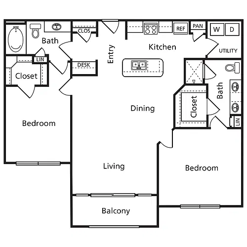 Floor plan D