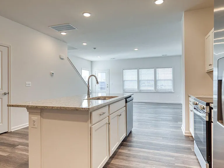 Bright open floor plan
