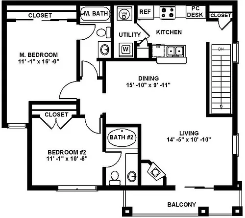 Floor plan B2
