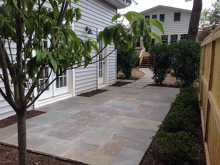 Private patio