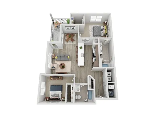 Floor plan B2A