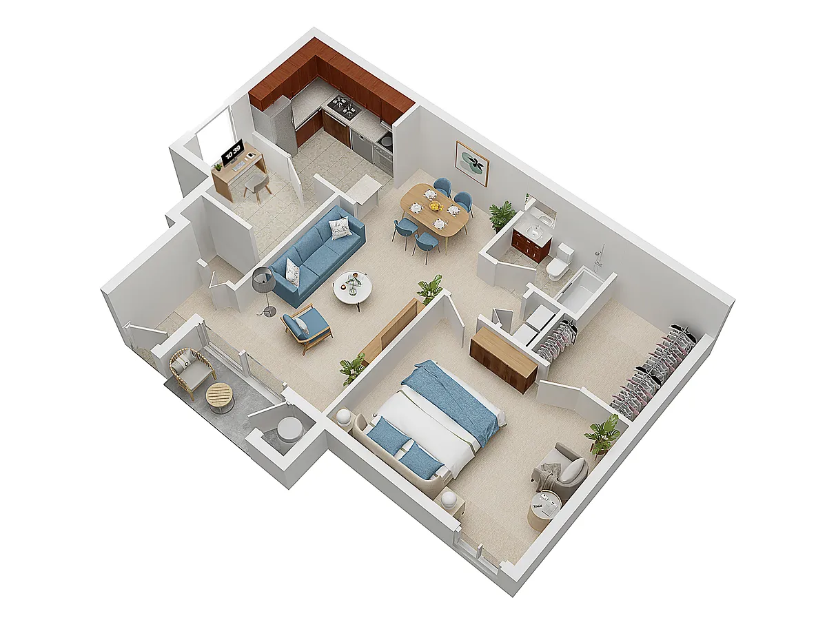 Floor plan The Meadowlark