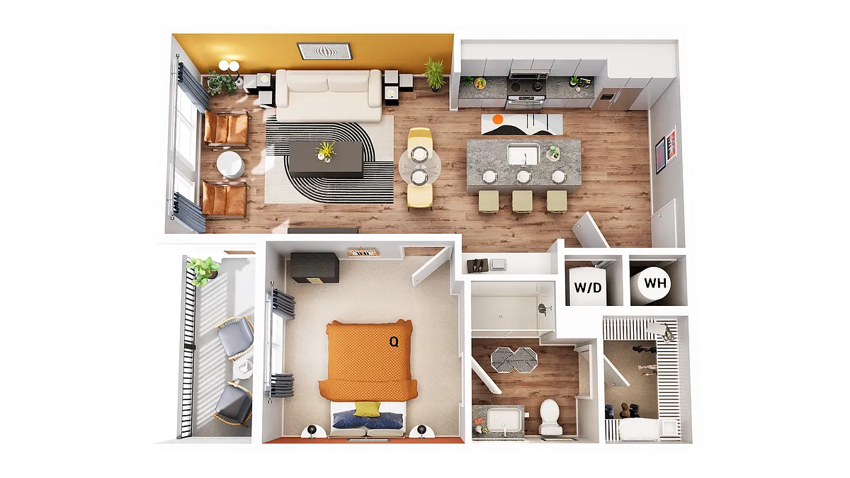 Floor plan A1