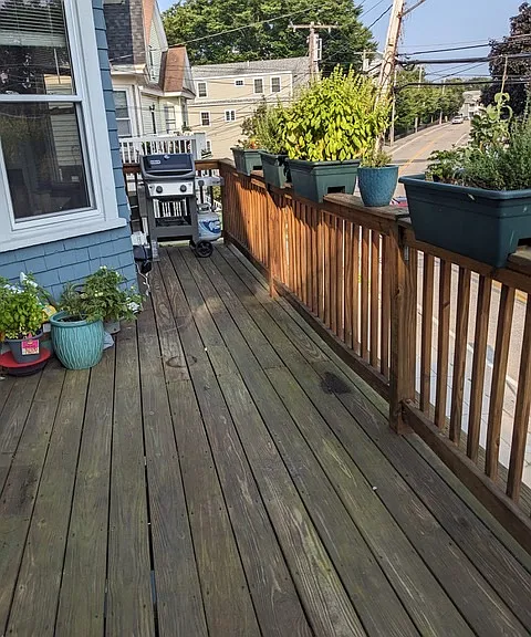 Porch (view towards west)
