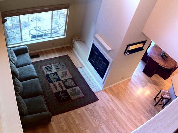 Bird's Eye View of Living Room