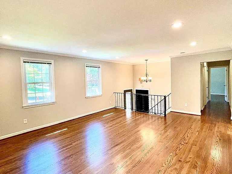 Upper level living room
