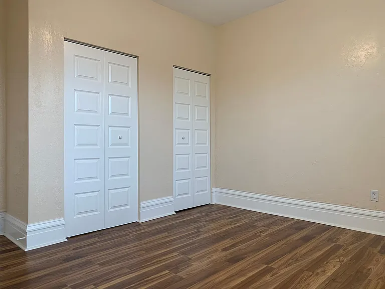 Ample closet space!